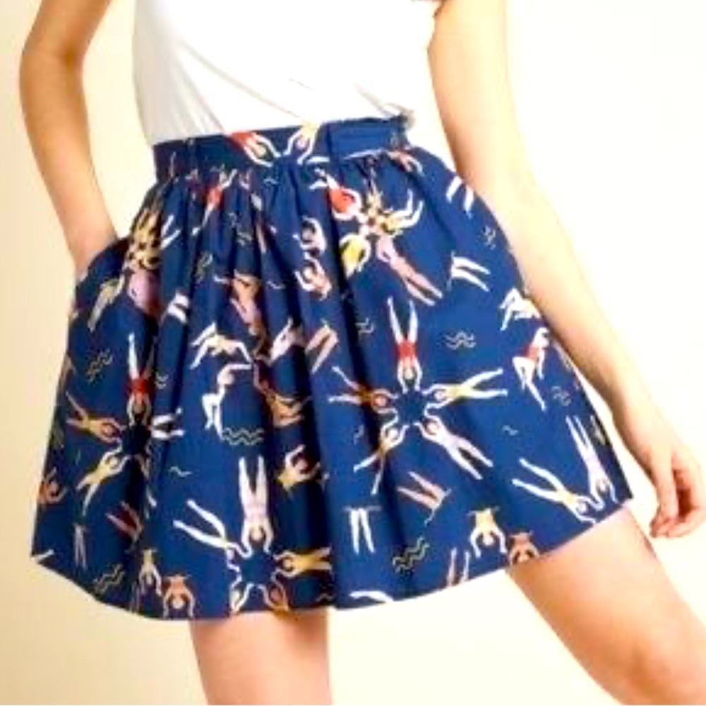 Mod Cloth Swimming Skirt